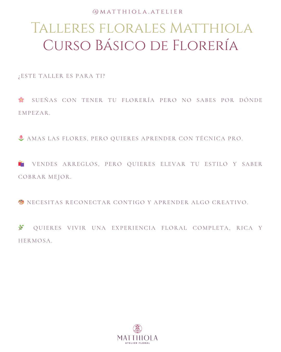 Curso de Florería Básica para Principiantes