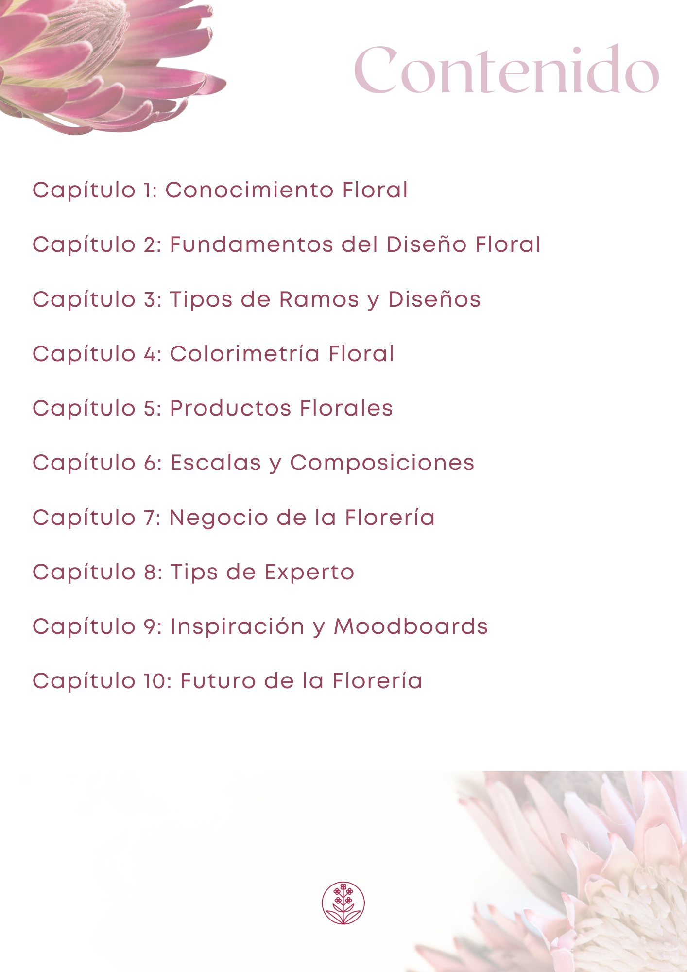 Raíces y Pétalos:  Guía práctica para crear y crecer tu florería