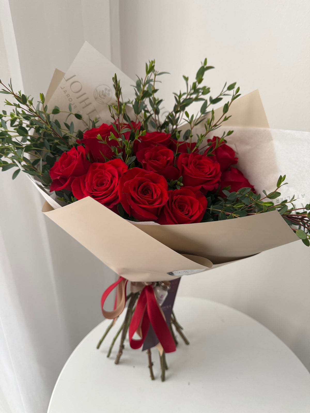 Docena rosas rojas