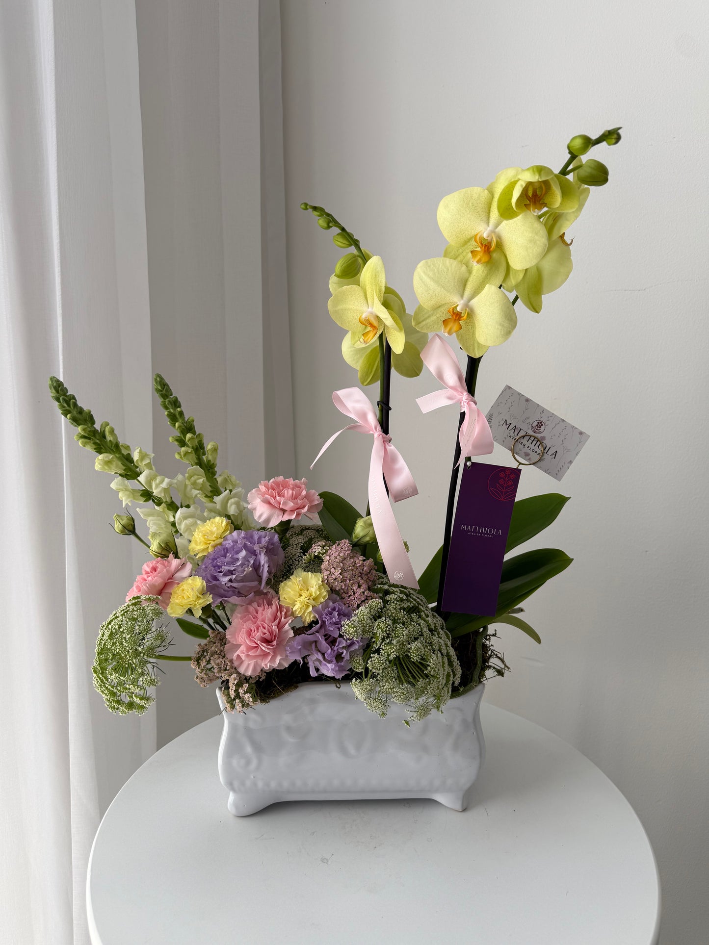 Orquídea decorada